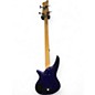 Used Jackson JS3 IV Indigo Blue Electric Bass Guitar