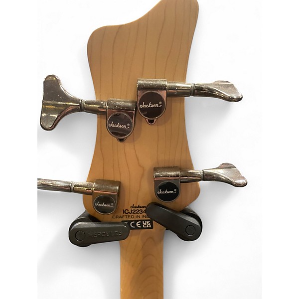 Used Jackson JS3 IV Indigo Blue Electric Bass Guitar