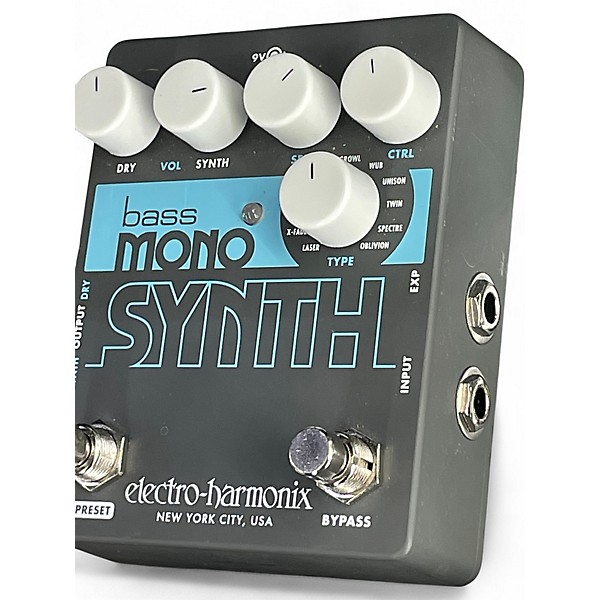 Used Electro-Harmonix Bass Mono Synth Bass Bass Effect Pedal