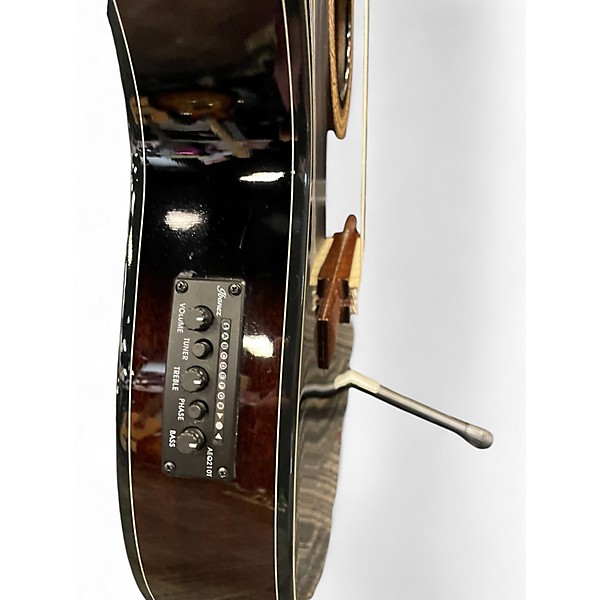 Used Ibanez GA35TCE-DVS Mahogany Classical Acoustic Electric Guitar