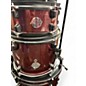 Used Ludwig 4 Piece Pocket Kit Candy Apple Red Drum Kit