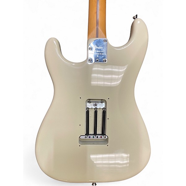 Used Fender American Professional II Stratocaster Cream Solid Body Electric Guitar