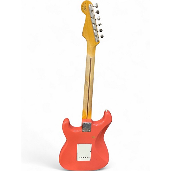 Used 2023 Fender CUSTOMSHOP 57 REISSUE STRAT CORAL Solid Body Electric Guitar