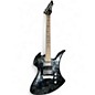 Used B.C. Rich Bronze Series Mockingbird Black Solid Body Electric Guitar thumbnail