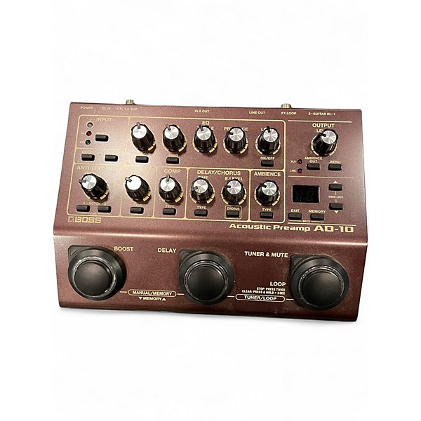 Used BOSS AD-10 Effect Processor