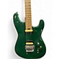 Used Fu-tone FU PRO Trans Green Solid Body Electric Guitar