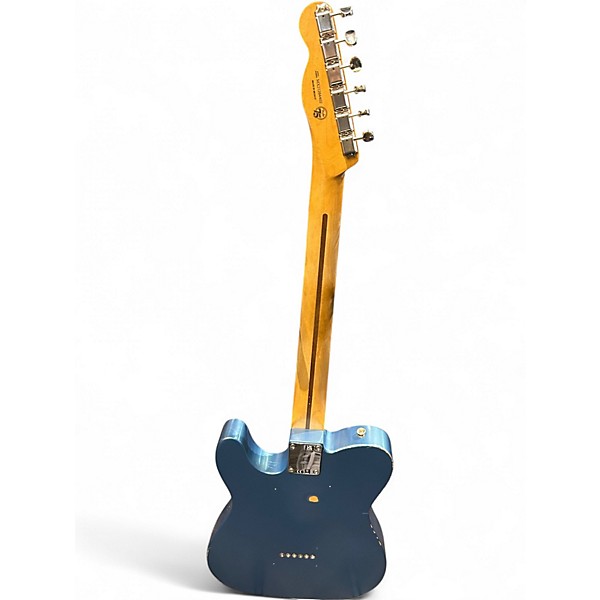 Used Fender Vintera 50s Telecaster Road Worn Lake Placid Blue Solid Body Electric Guitar