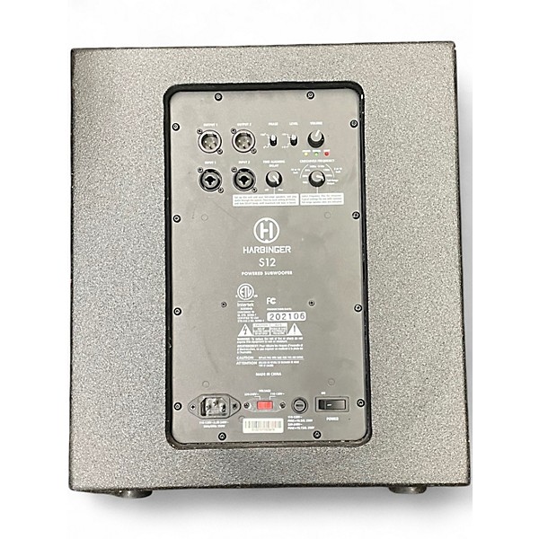 Used Harbinger S12 Powered Subwoofer