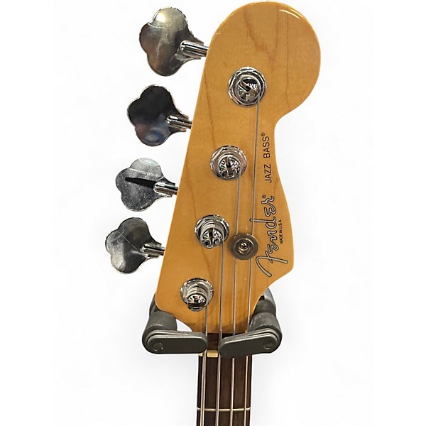 Used Fender American Standard Jazz Bass Blizzard Pearl Electric Bass Guitar
