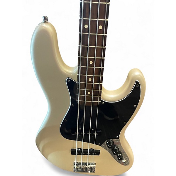 Used Fender American Standard Jazz Bass Blizzard Pearl Electric Bass Guitar