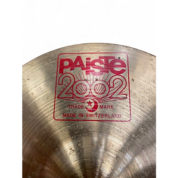 Used Paiste 8in 2002 Bell Cymbal