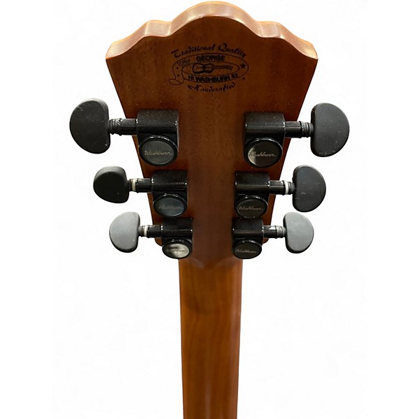 Used Washburn WCG25SCE Natural Acoustic Electric Guitar