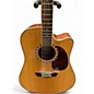 Used Washburn WD10SCE Natural Acoustic Electric Guitar
