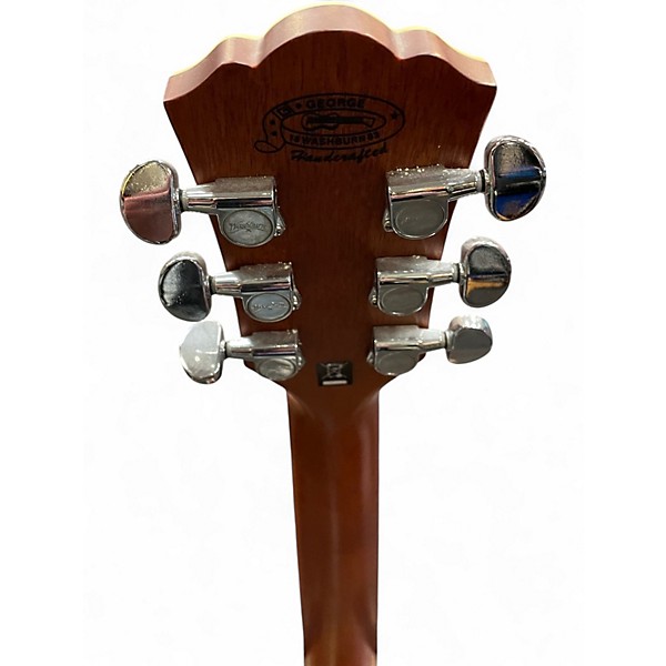 Used Washburn WD10SCE Natural Acoustic Electric Guitar