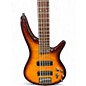 Used Ibanez SR405 5 String Sunburst Electric Bass Guitar