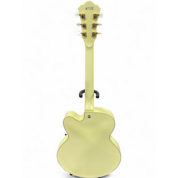 Used Ibanez AF75TDG Yellow Hollow Body Electric Guitar