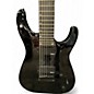 Used Jackson JS22-7 Dinky 7 String Black Solid Body Electric Guitar