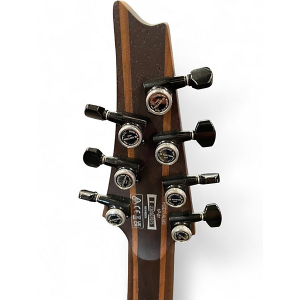 Used Ibanez Rgd71ALMS Black Aurora Burst Solid Body Electric Guitar