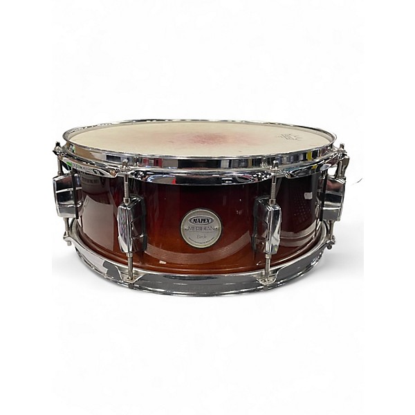 Used Gretsch Drums 14in meridian snare 2 Tone Sunburst Drum