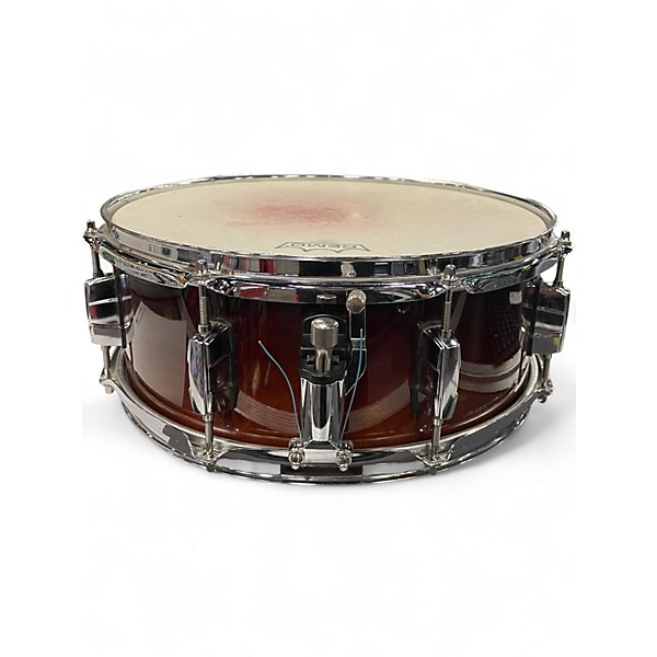Used Gretsch Drums 14in meridian snare 2 Tone Sunburst Drum