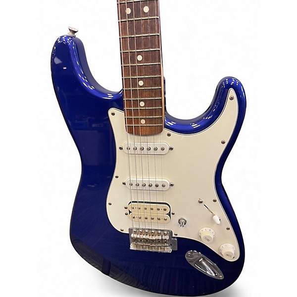 Used Fender Standard Stratocaster Blue Solid Body Electric Guitar
