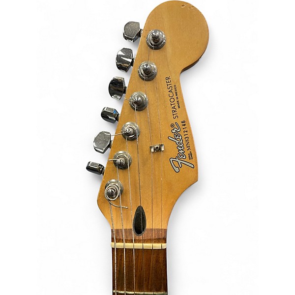 Used Fender Standard Stratocaster Blue Solid Body Electric Guitar