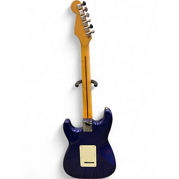 Used Fender Standard Stratocaster Blue Solid Body Electric Guitar