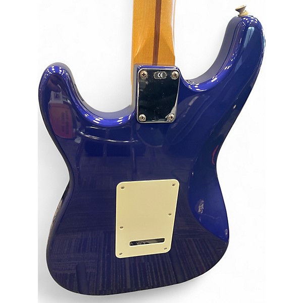 Used Fender Standard Stratocaster Blue Solid Body Electric Guitar