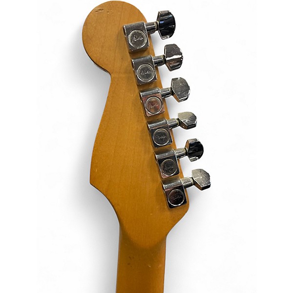 Used Fender Standard Stratocaster Blue Solid Body Electric Guitar