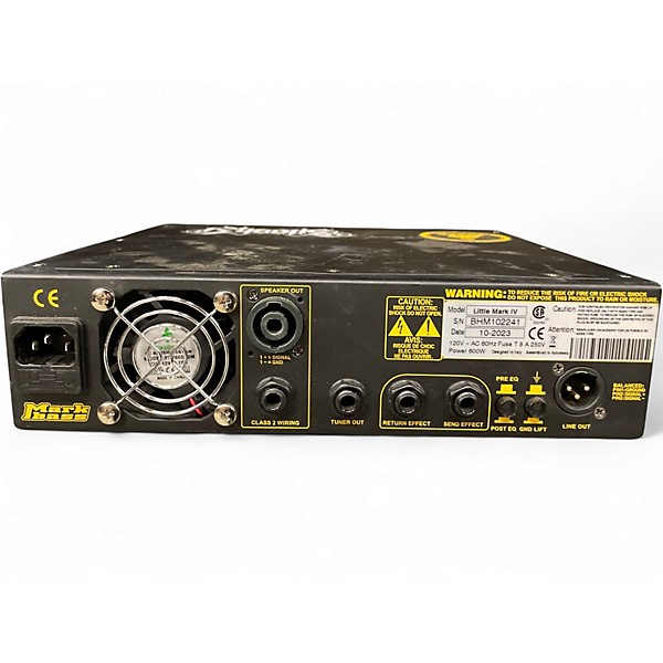 Used Markbass Little Mark IV Bass Amp Head