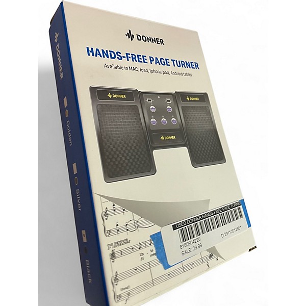 Used Donner HANDS-FREE PAGE TURNER