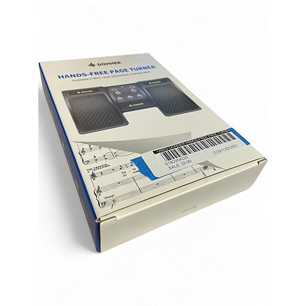 Used Donner HANDS-FREE PAGE TURNER
