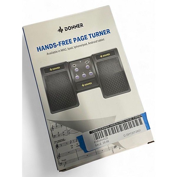 Used Donner HANDS-FREE PAGE TURNER