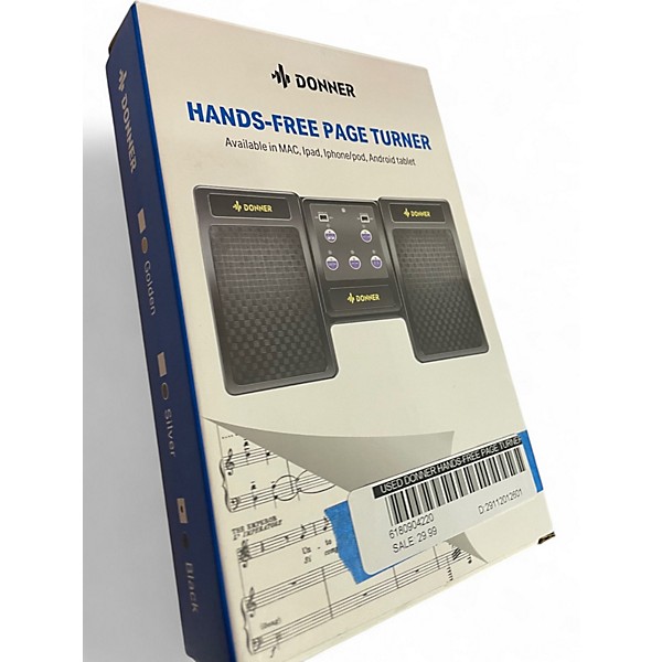 Used Donner HANDS-FREE PAGE TURNER
