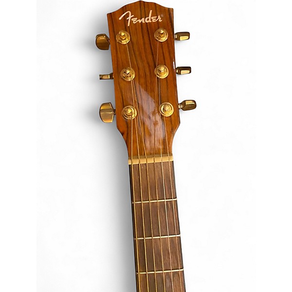 Used Fender CD220CE Natural Acoustic Guitar