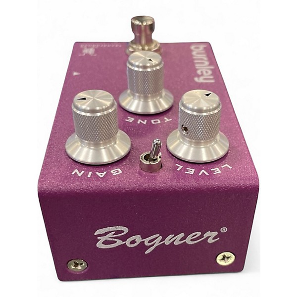 Used Bogner Burnley Bubinga Distortion Effect Pedal
