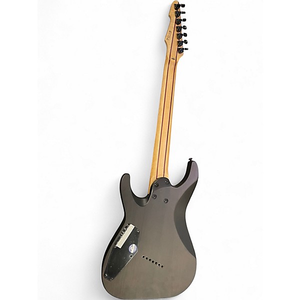 Used Ltd M-1007MS Trans Black Solid Body Electric Guitar