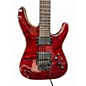 Used Schecter Guitar Research Hellraiser C1 Floyd Rose Black Cherry Solid Body Electric Guitar
