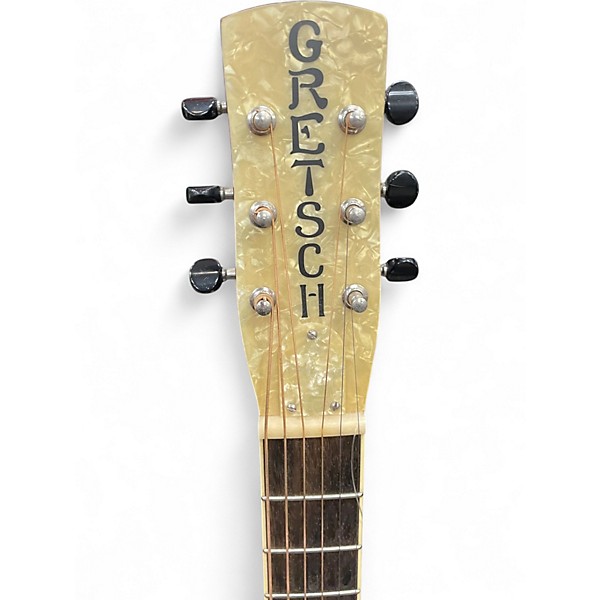 Used Gretsch Guitars G9220 Bobtail Round Neck 2 Color Sunburst Resonator Guitar