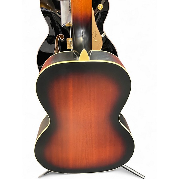 Used Gretsch Guitars G9220 Bobtail Round Neck 2 Color Sunburst Resonator Guitar