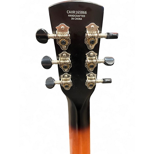 Used Gretsch Guitars G9220 Bobtail Round Neck 2 Color Sunburst Resonator Guitar