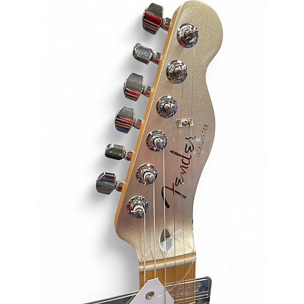 Used Fender 75th Anniversary Commemorative American Telecaster Metallic Gold Solid Body Electric Guitar