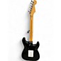Used 2002 Fender Standard Stratocaster Left Handed Black Electric Guitar