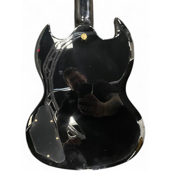 Used Epiphone SG CUSTOM Black Solid Body Electric Guitar