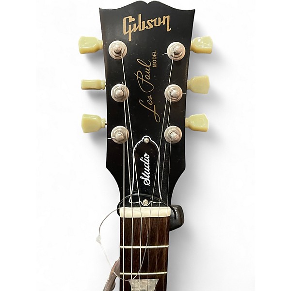 Used Gibson Les Paul Studio Natural Solid Body Electric Guitar