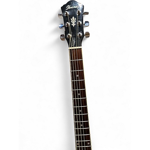 Used Ibanez AEG10E Black Acoustic Electric Guitar