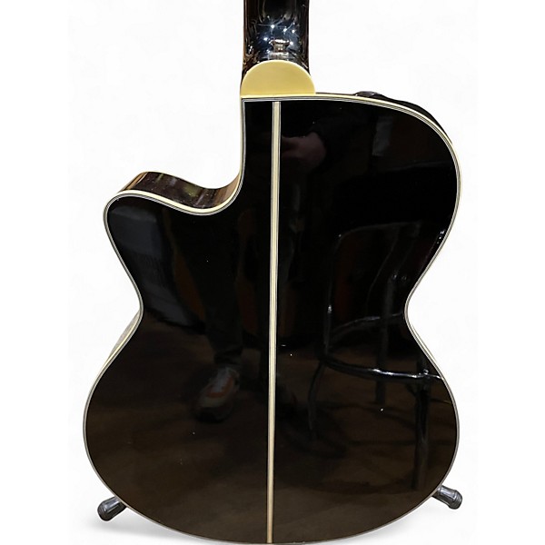 Used Ibanez AEG10E Black Acoustic Electric Guitar