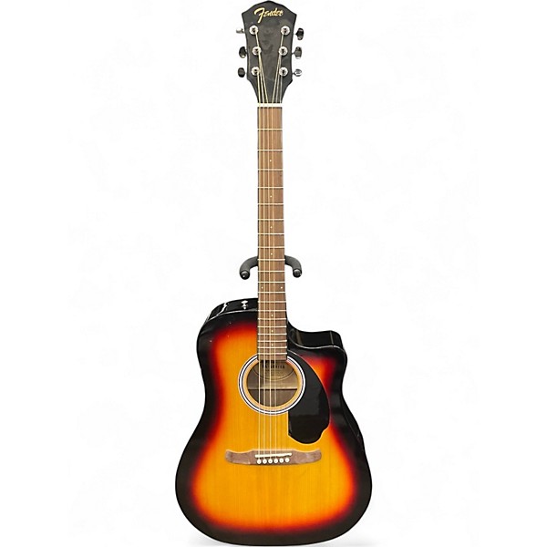 Used Fender FA125CE 2 Color Sunburst Acoustic Electric Guitar