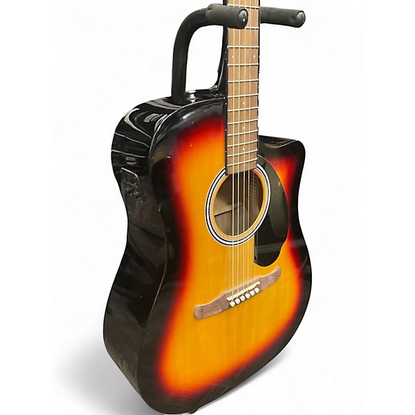 Used Fender FA125CE 2 Color Sunburst Acoustic Electric Guitar