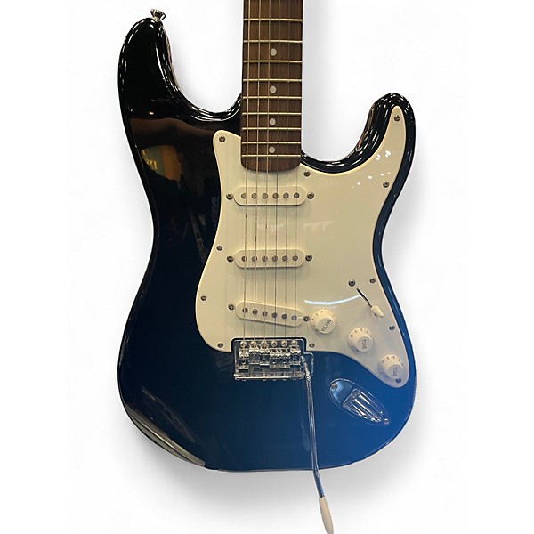 Used Squier Affinity Stratocaster Black Solid Body Electric Guitar